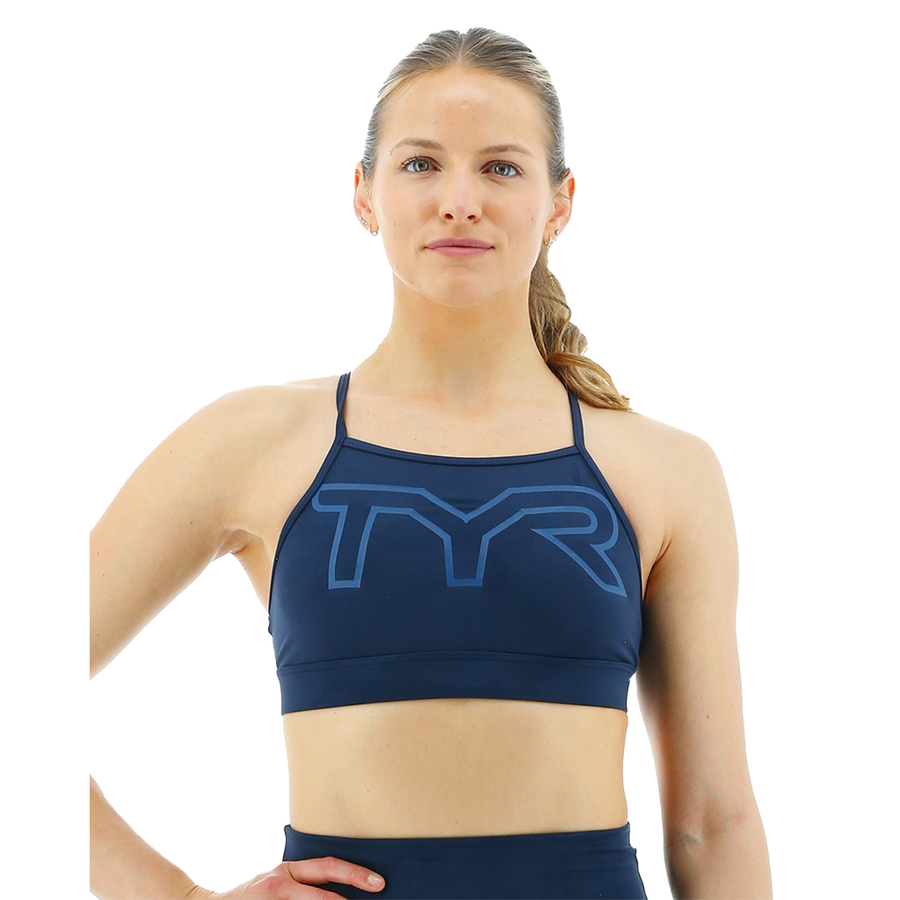 TYR Base Kinetic™ Women's Crossback Sports Bra - Heather
